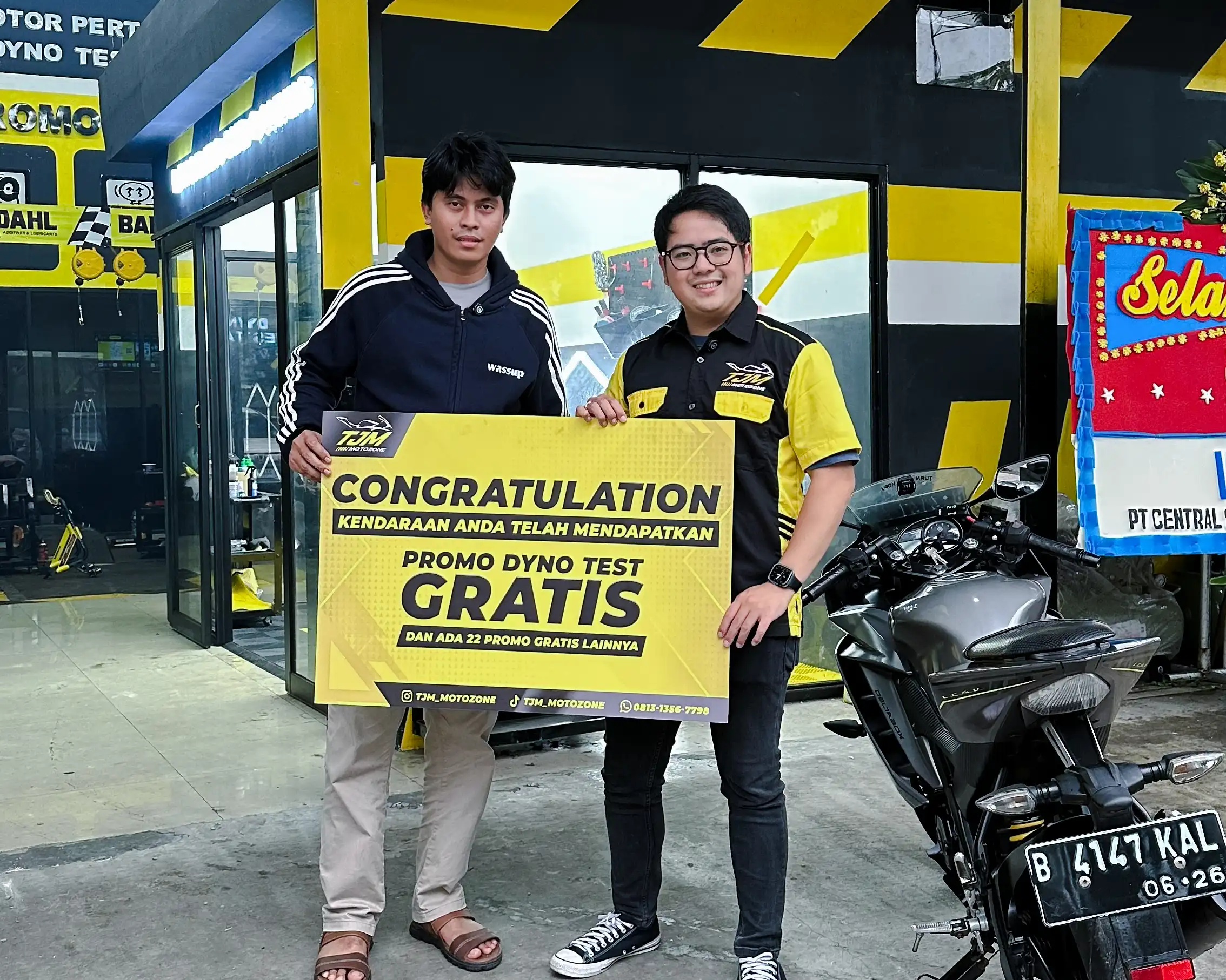 Workshop TJM Motozone dekat Harapan Indah Bekasi