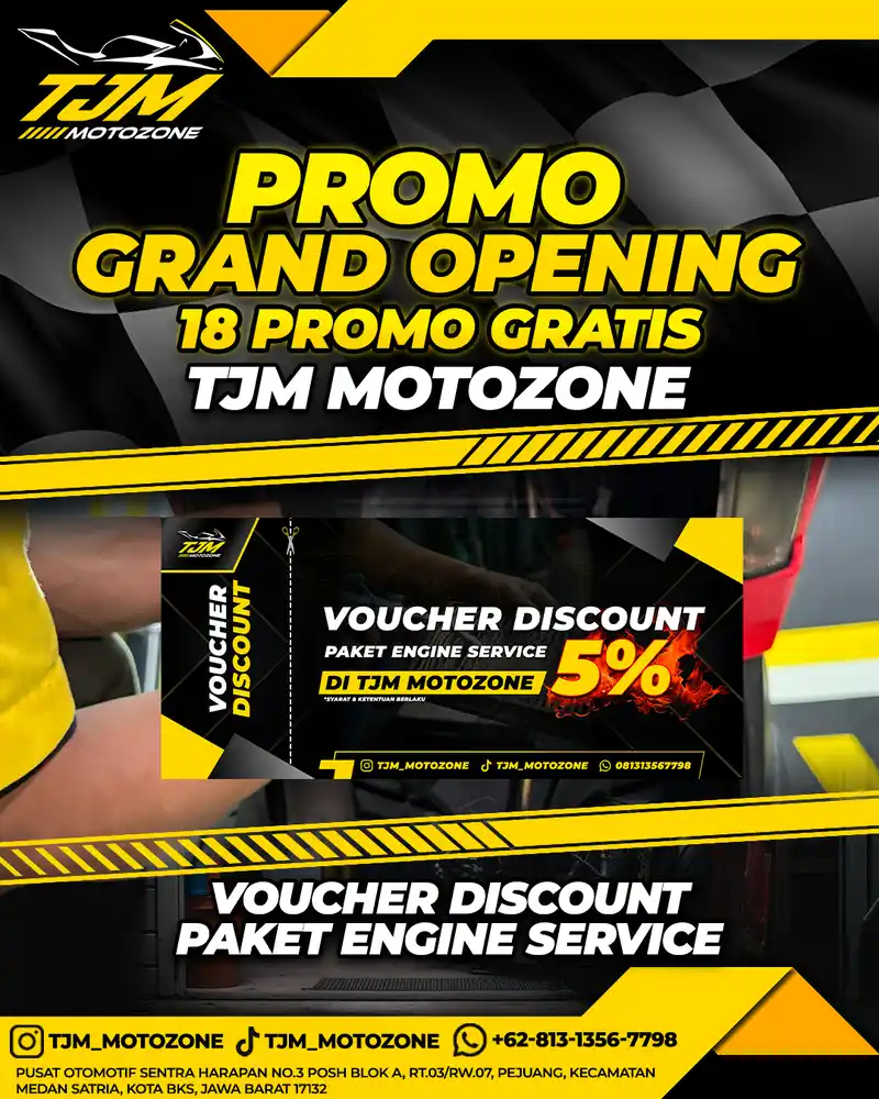 Voucher Discount Paket Engine Service 5%