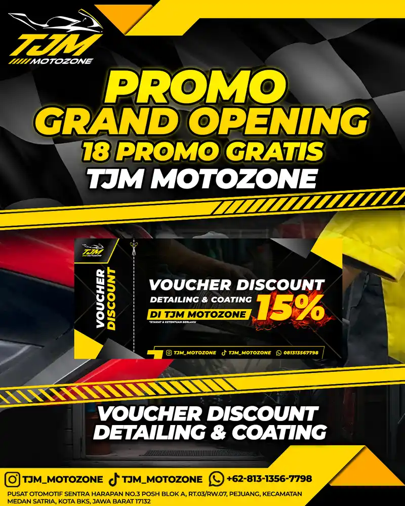 Voucher Discount Detailing & Coating 15%