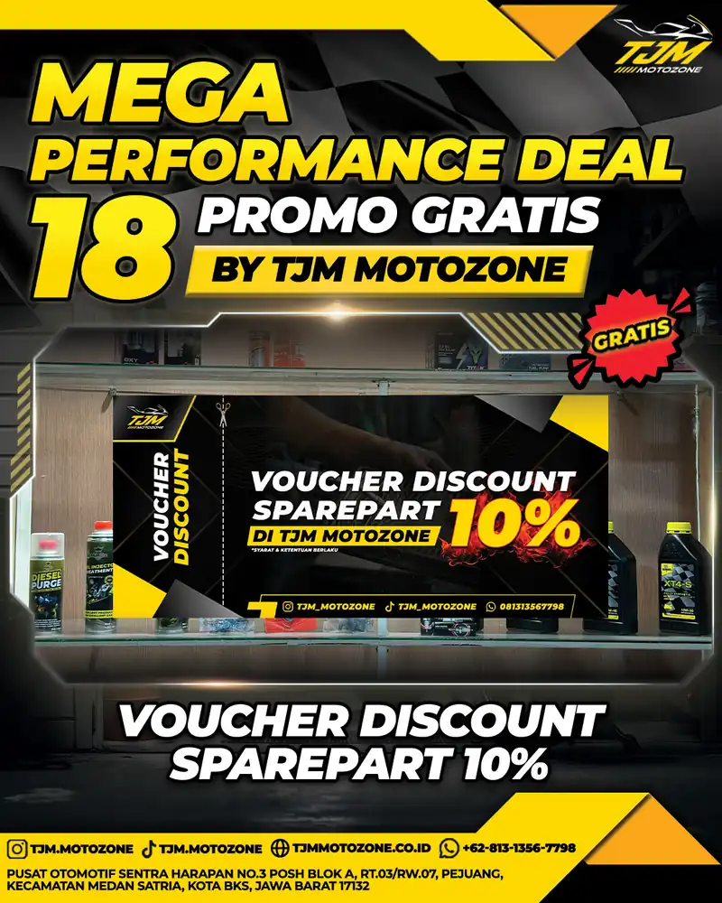 Voucher Discount Sparepart 10%