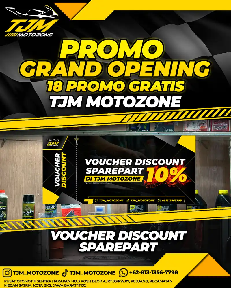 Voucher Discount Sparepart 10%