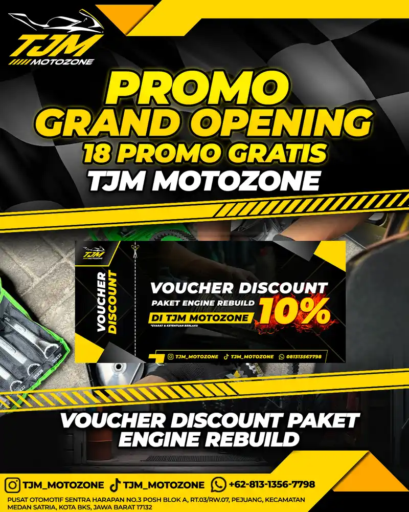 Voucher Discount Paket Engine Rebuild 10%