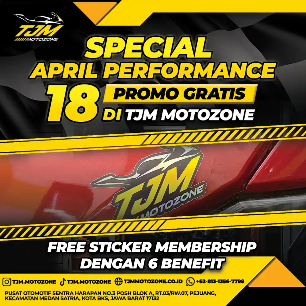Free Sticker Membership dengan 6 Benefit